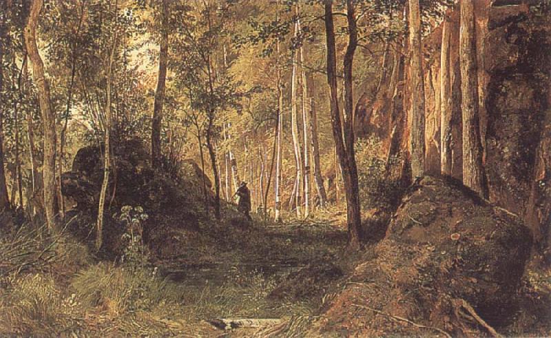  Landscape with a Hunter